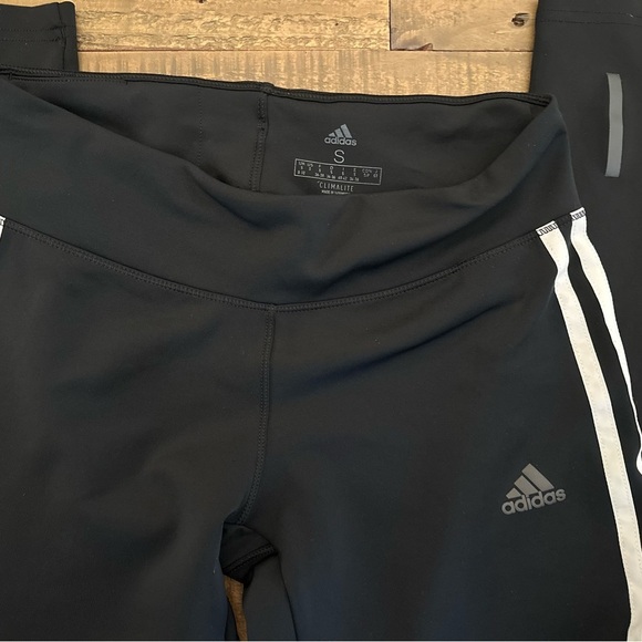 Adidas Women’s black three stripes leggings - Size Small - Picture 4 of 4